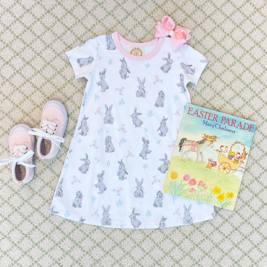 BROAD ST. BUNNIES PINK POLLY PLAY DRESS