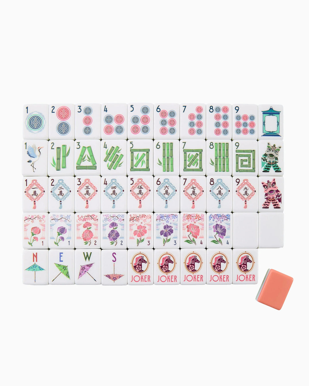 Oh My Mahjong Solara Starter Kit complete mahjong starter kit for stylish game nights and gifting | Walker Boutique