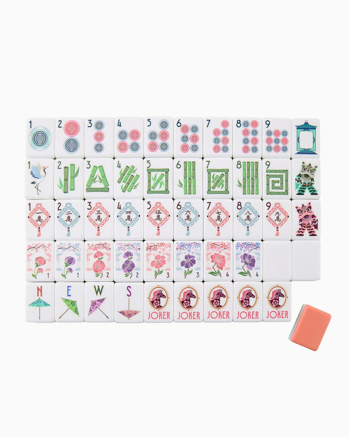 Oh My Mahjong Solara Starter Kit complete mahjong starter kit for stylish game nights and gifting | Walker Boutique