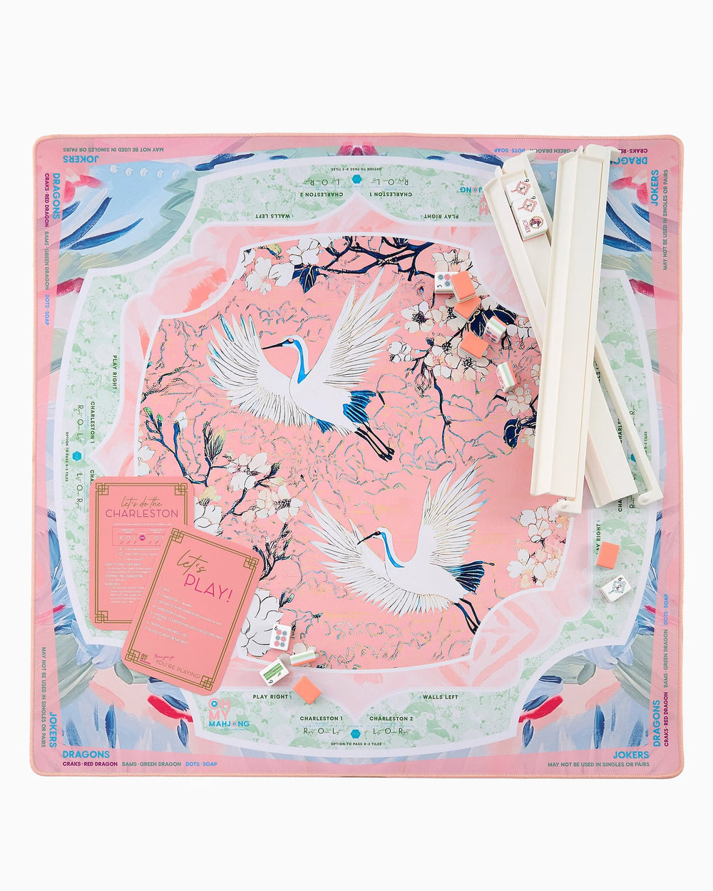 Oh My Mahjong Solara Starter Kit complete mahjong starter kit for stylish game nights and gifting | Walker Boutique