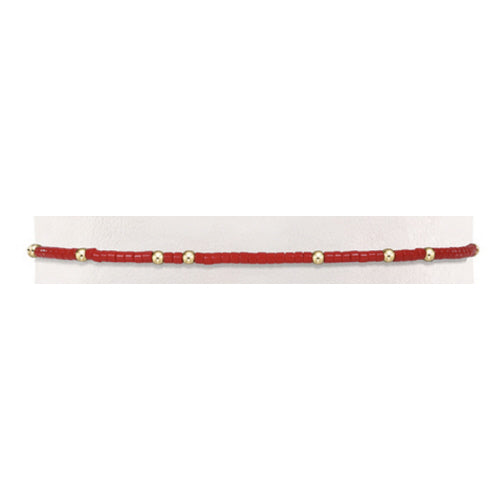 GAMEDAY HOPE UNWRITTEN BRACELET - BRIGHT RED