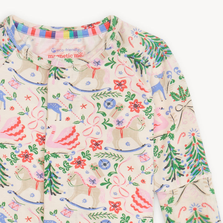 SUGAR PLUM DREAMS FOOTIE