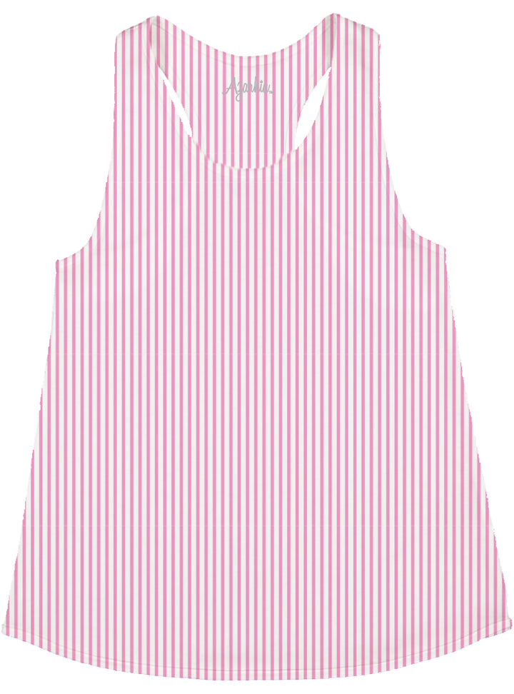 PINK STRIPED TANK