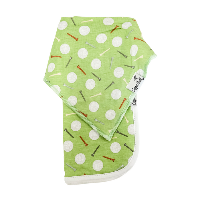 BOGEY BANDANA BIB & BURP CLOTH SET