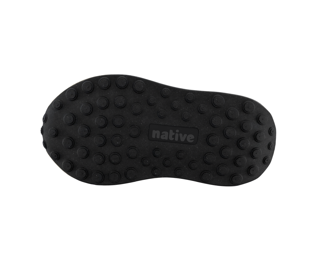 Black sole of a shoe with 'native' branding on a white background