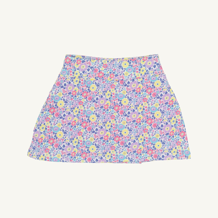 Floral patterned skirt on a white background