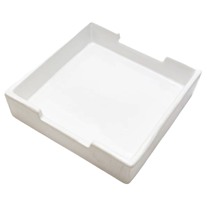 WHITE CLASSIC COCKTAIL NAPKIN HOLDER