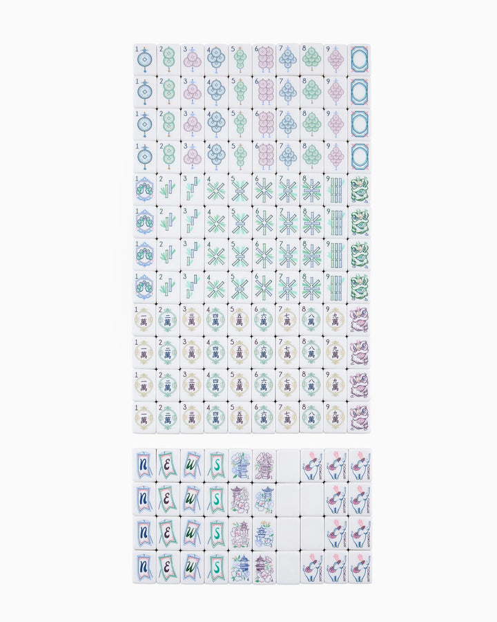 Oh My Mahjong Willow Starter Kit complete mahjong starter kit for stylish game nights and gifting | Walker Boutique