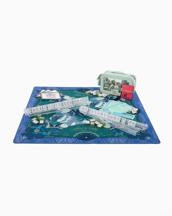 Oh My Mahjong Willow Starter Kit complete mahjong starter kit for stylish game nights and gifting | Walker Boutique