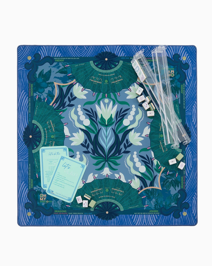 Oh My Mahjong Willow Starter Kit complete mahjong starter kit for stylish game nights and gifting | Walker Boutique