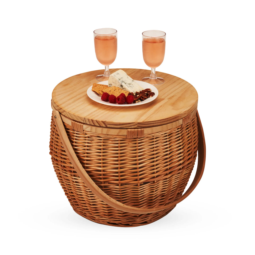 CASK WILLOW PICNIC BASKET