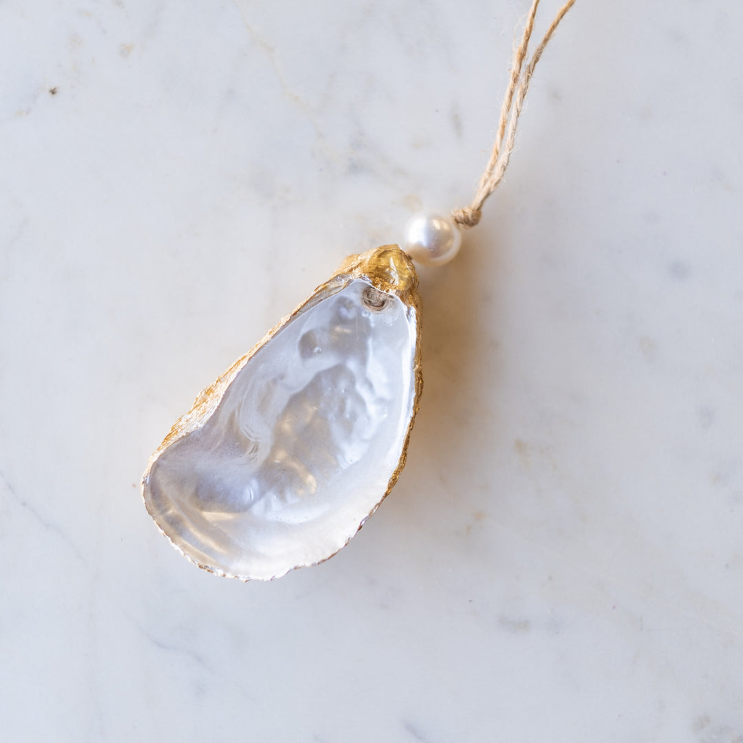 OYSTER ORNAMENT, 3"