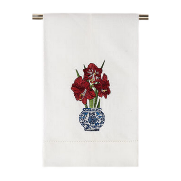 HOLIDAY CHINOISERIE GUEST TOWEL