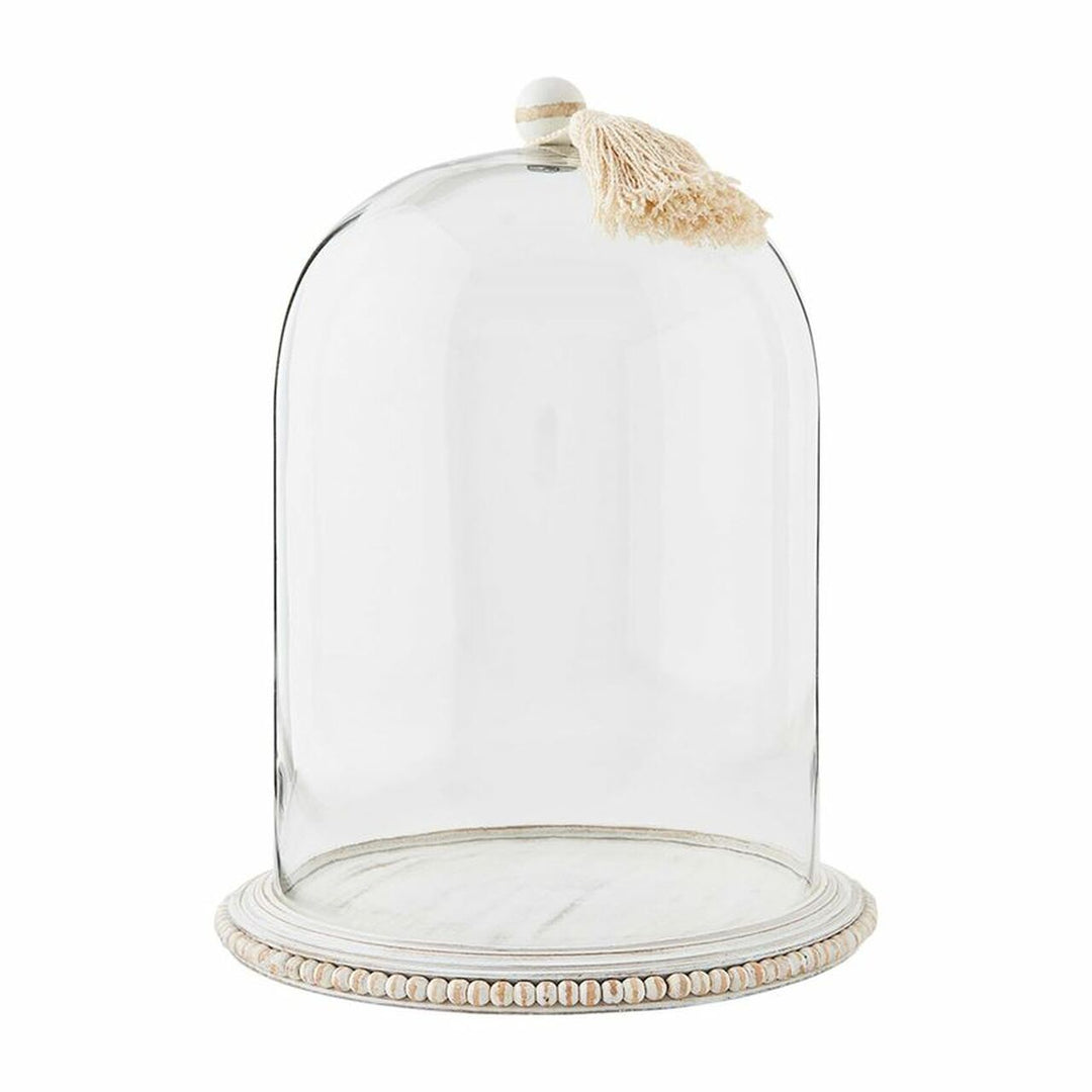 LARGE CLOCHE WITH BEADED BASE