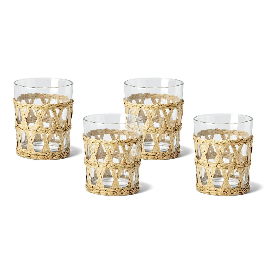 ISLAND CHIC LATTICE DRINKING GLASS