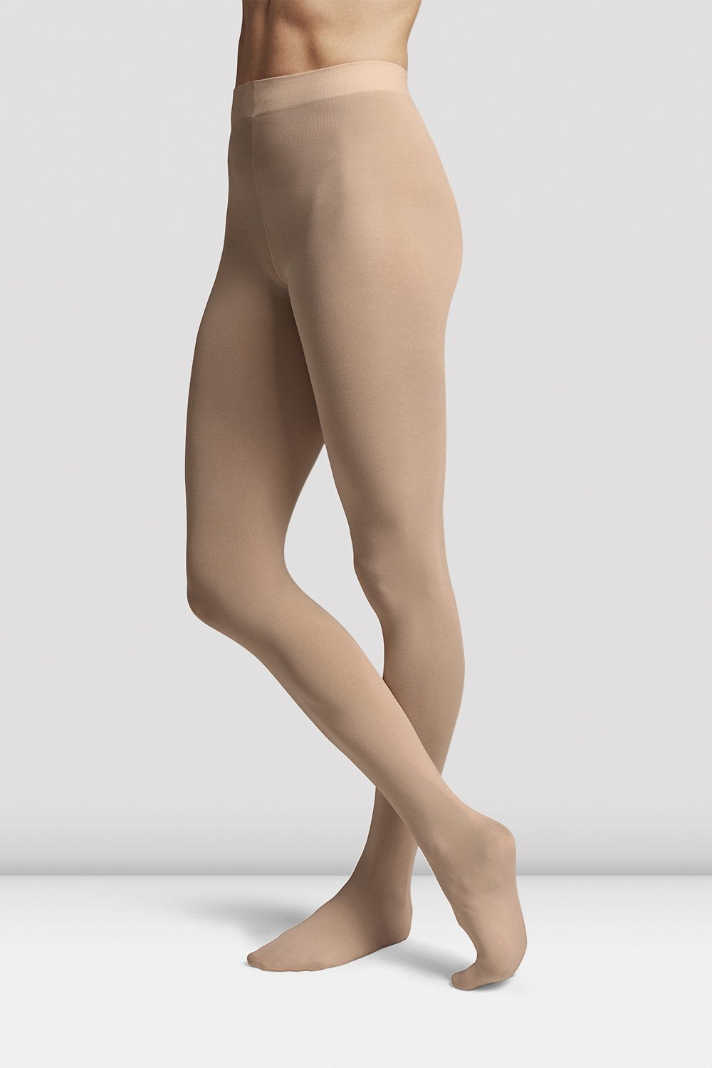 CHILD TAN FOOTED TIGHTS
