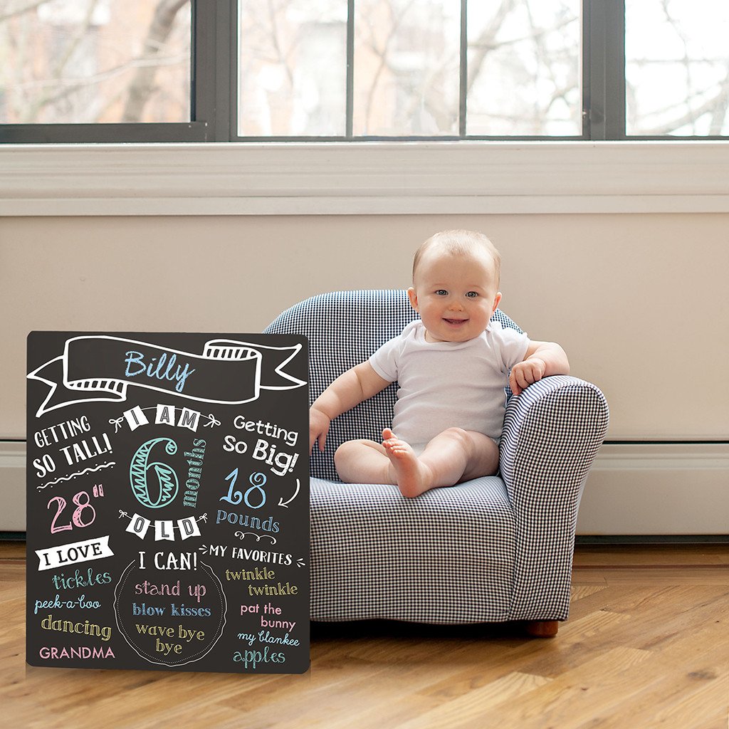 ALL ABOUT BABY MONTHLY CHALKBOARD