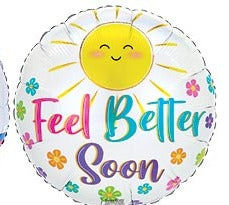 17" GET WELL ASSORTMENT BALLOON