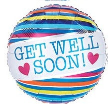 17" GET WELL ASSORTMENT BALLOON