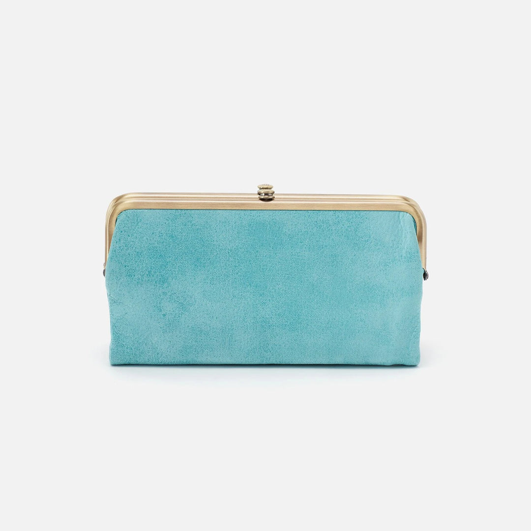 HOBO: LAUREN CLUTCH WALLET IN LAGUNA