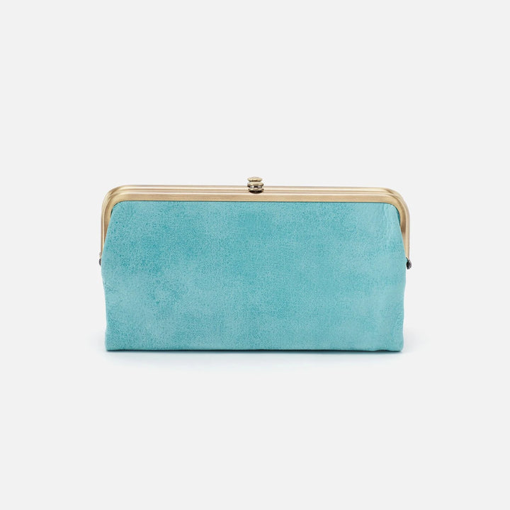 HOBO: LAUREN CLUTCH WALLET IN LAGUNA