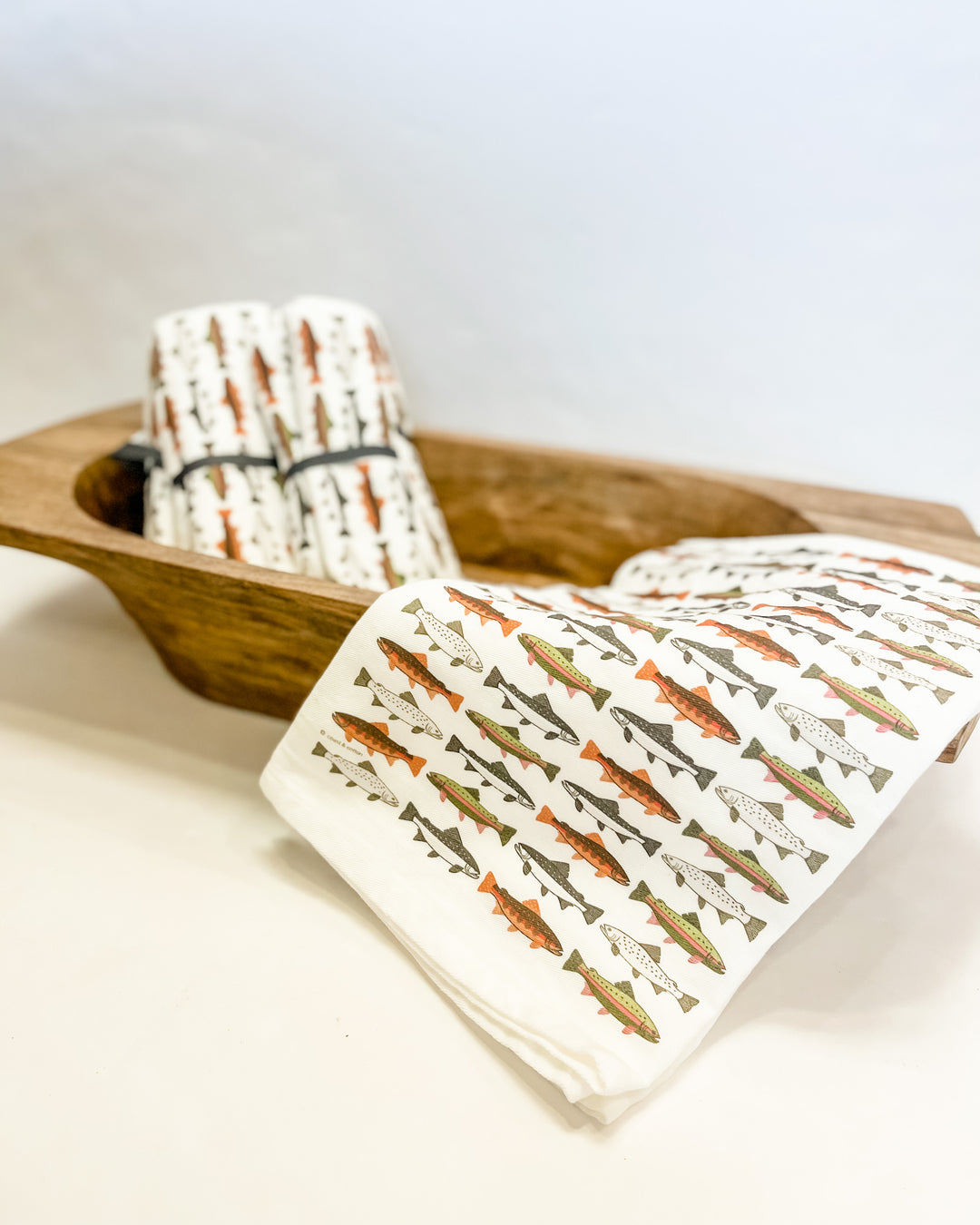 TROUT HAND TOWEL