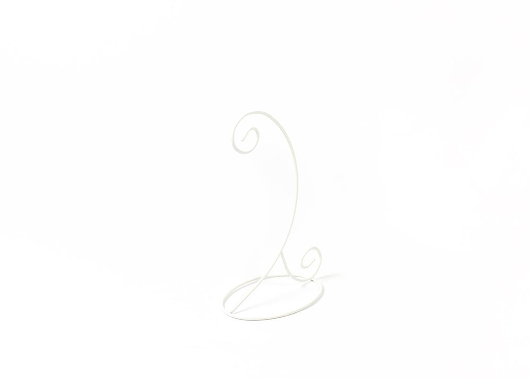WHITE ORNAMENT STAND