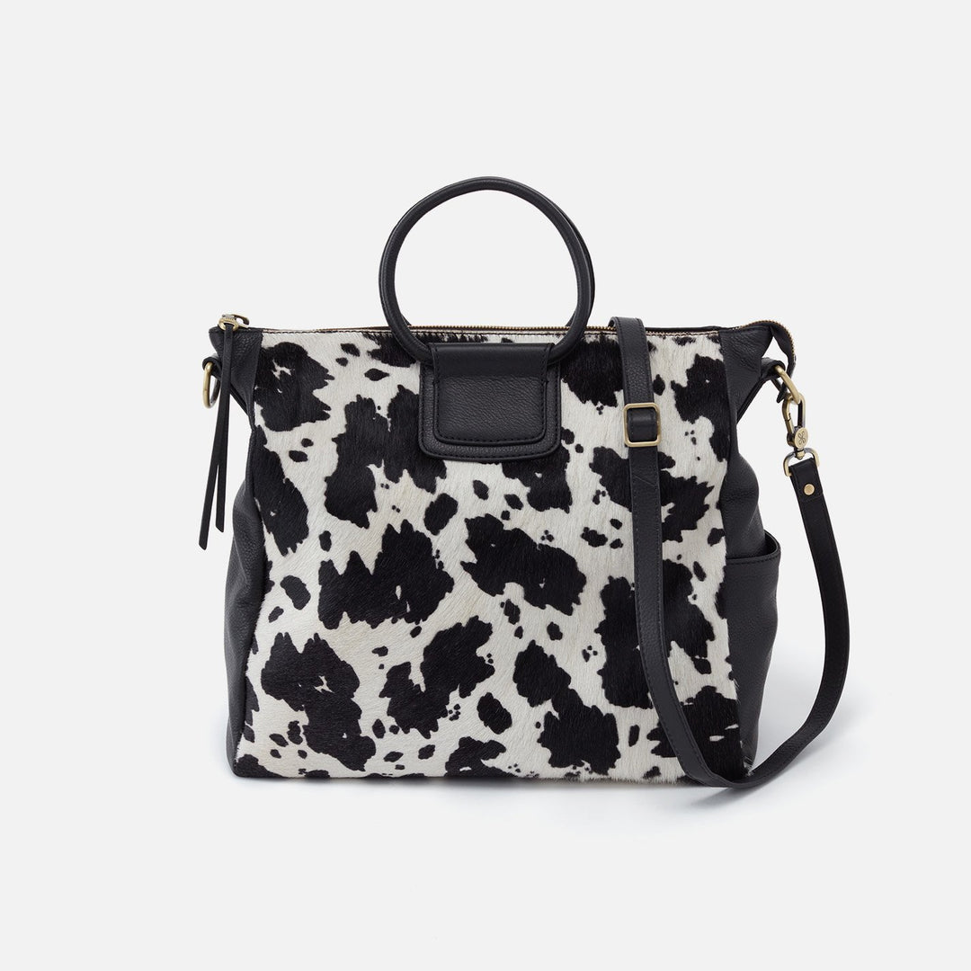 Cow print hobo bag Clearance