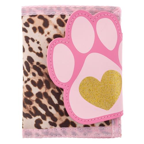 GIRLS BI-FOLD WALLET - LEOPARD