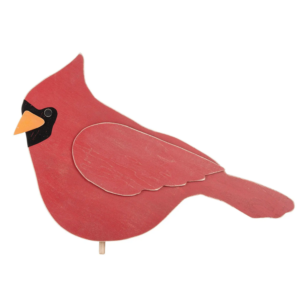 RED BIRD WELCOME BOARD TOPPER