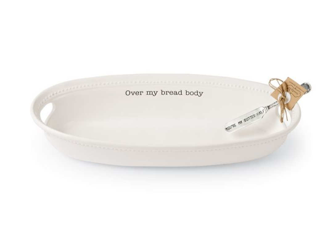 OVER MY BREAD BODY SERVING SET