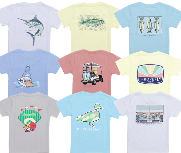PROPERLY TIED SHORT SLEEVE TEE