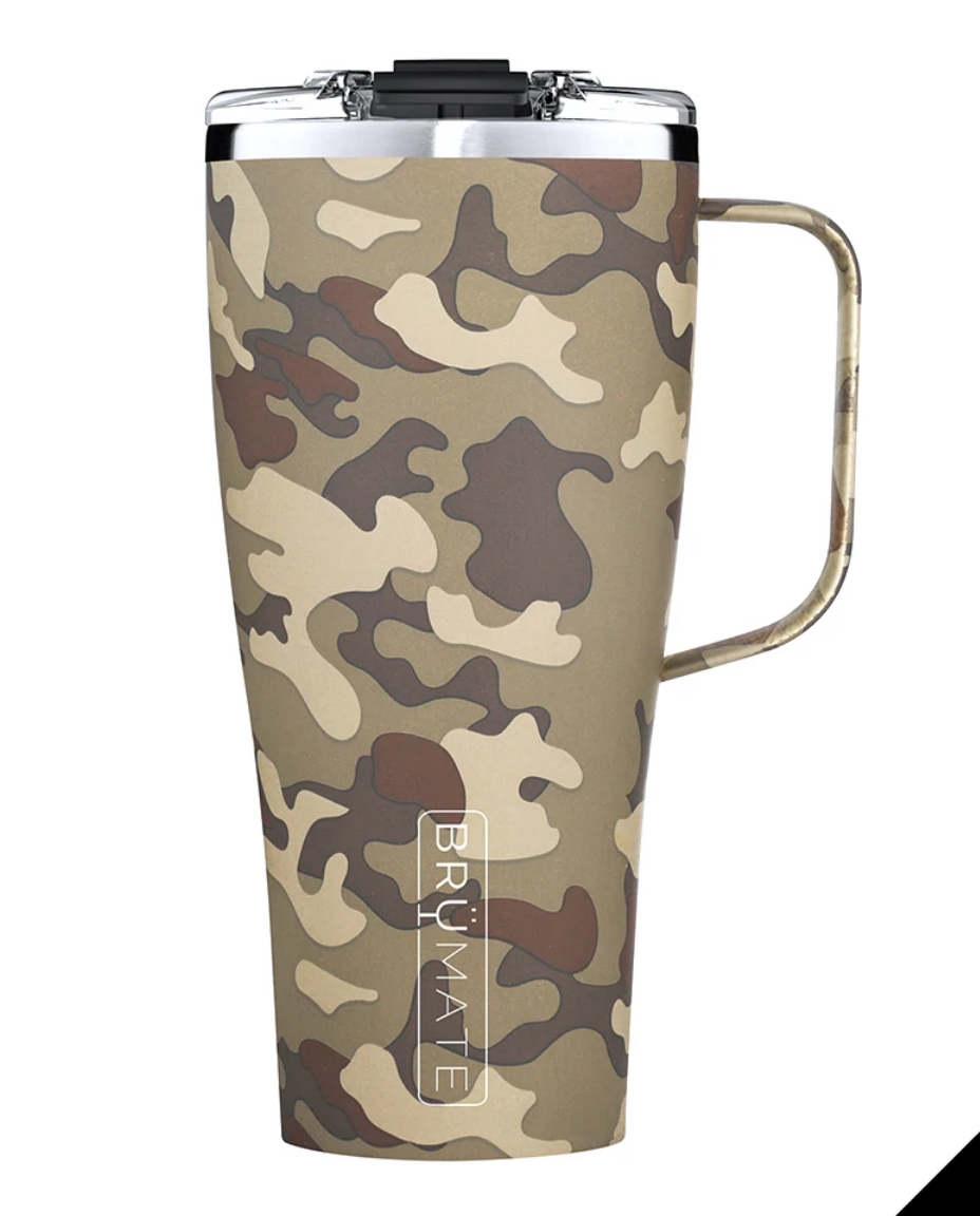 Brumate Navy Toddy XL 32 oz Insulated Coffee Mug