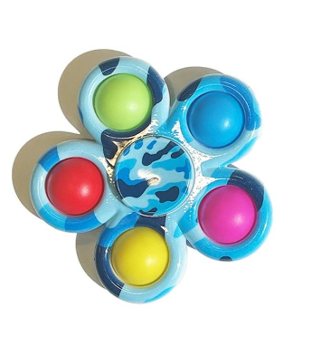 SPIN & POP BUBBLE POPPER FIDGET SPINNER