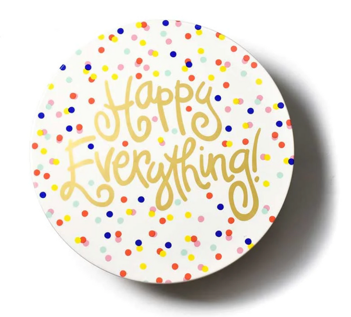 HAPPY DOT 14" HAPPY EVERYTHING CAKE STAND