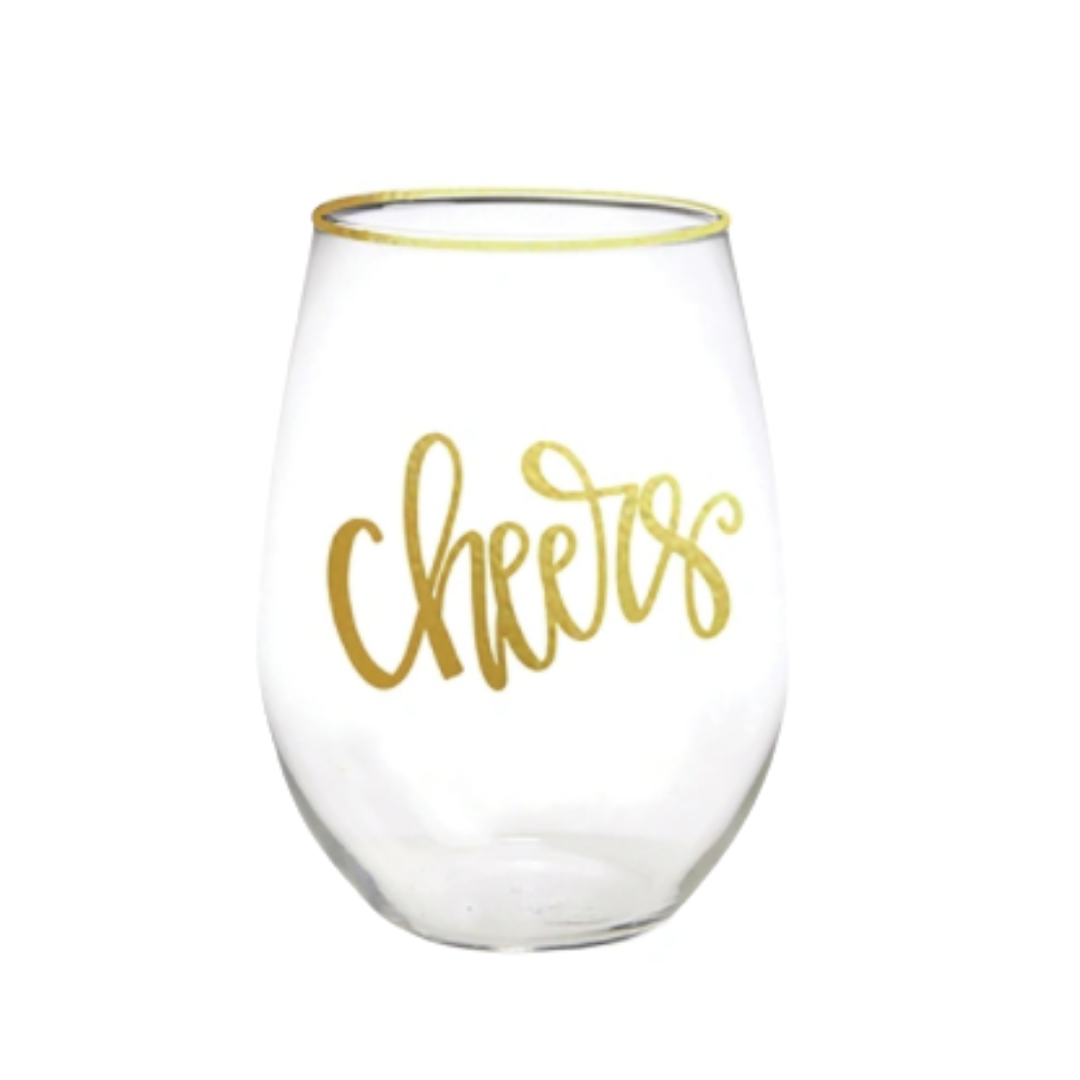 CHEERS STEMLESS WINE GLASS