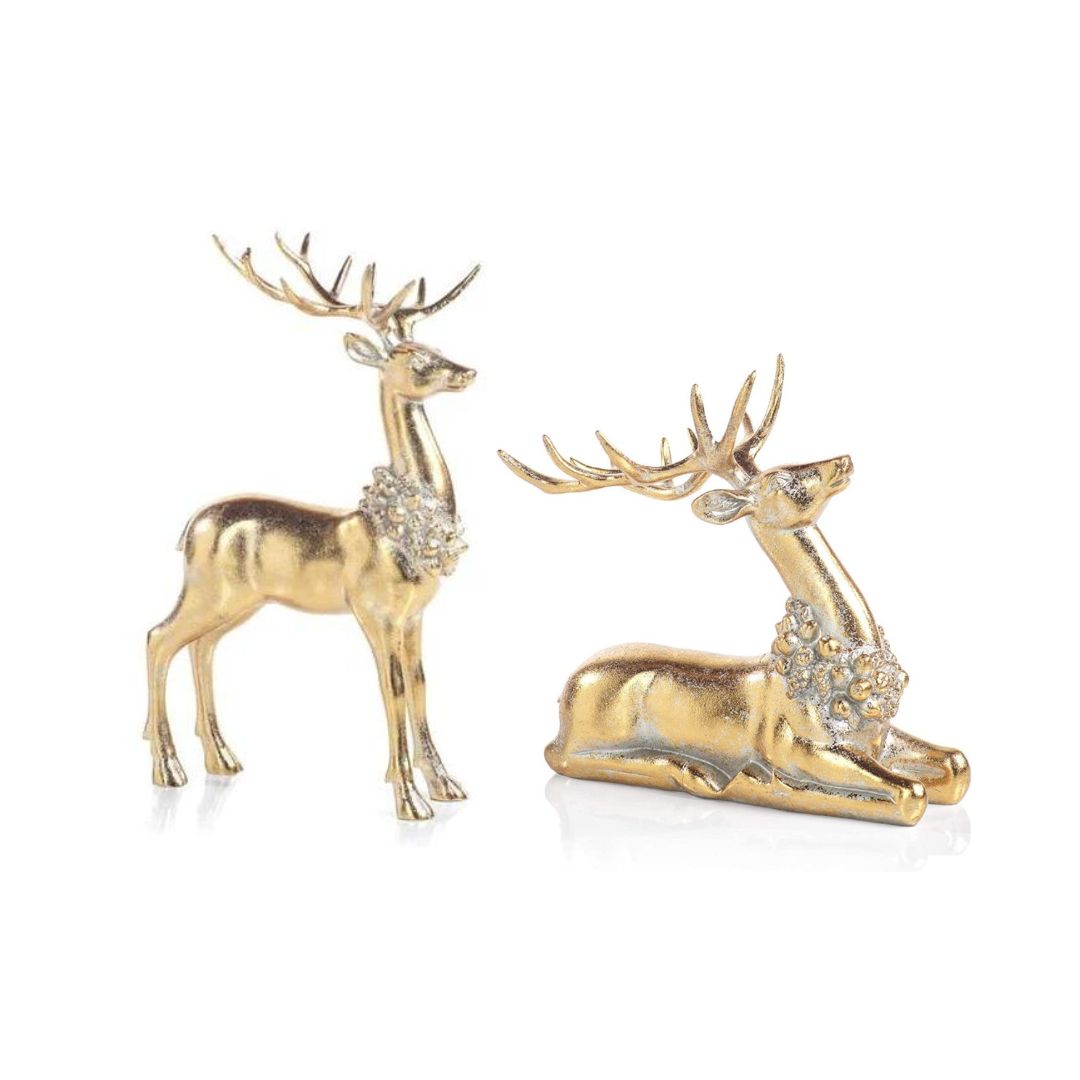 LARGE GOLD DEER