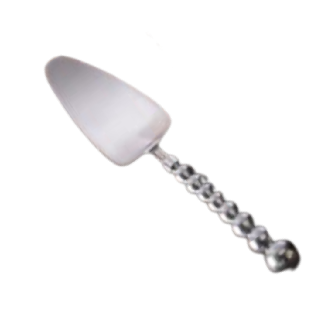 BEADED CAKE SERVER