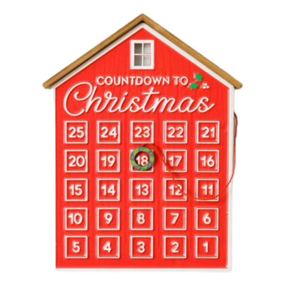 CHRISTMAS COUNTDOWN WALL CALENDAR β Walker Boutique