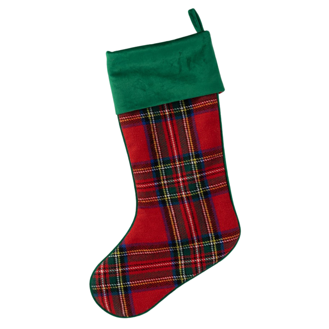 PLAID STOCKING