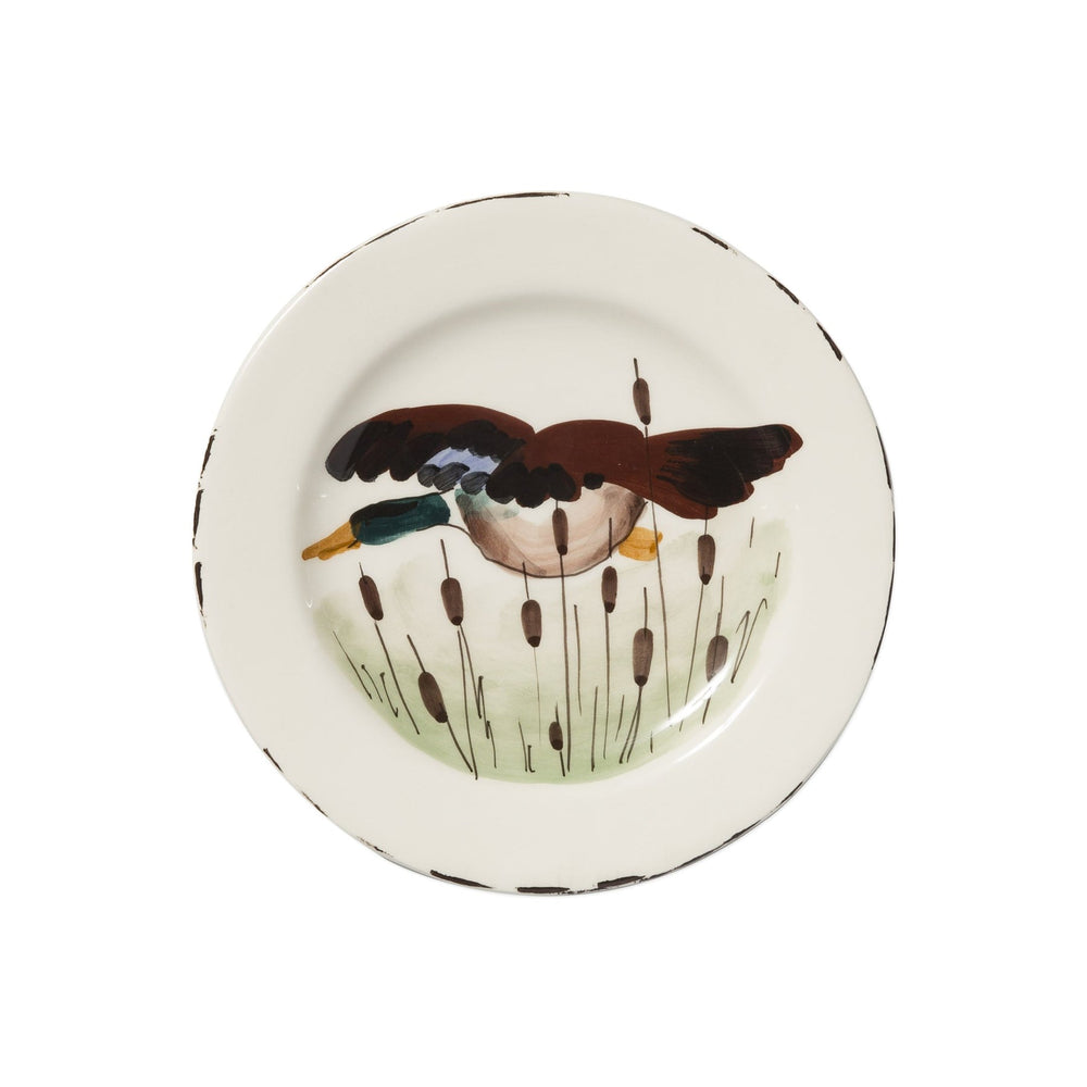 mallard salad plate