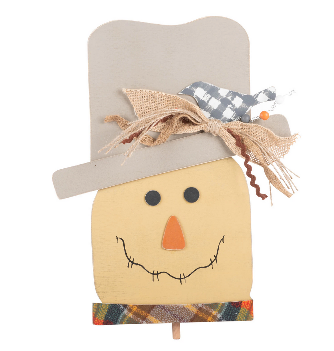 SCARECROW WELCOME BOARD TOPPER
