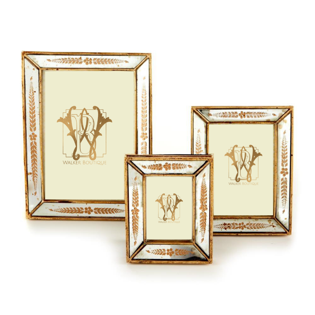 GOLD LEAF PHOTO FRAME