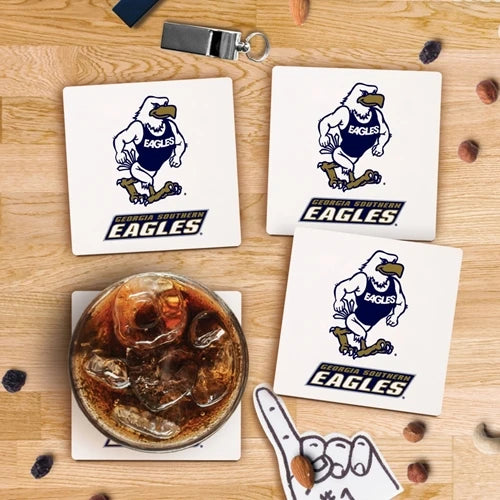 COLLEGIATE MASCOT COASTER S/2