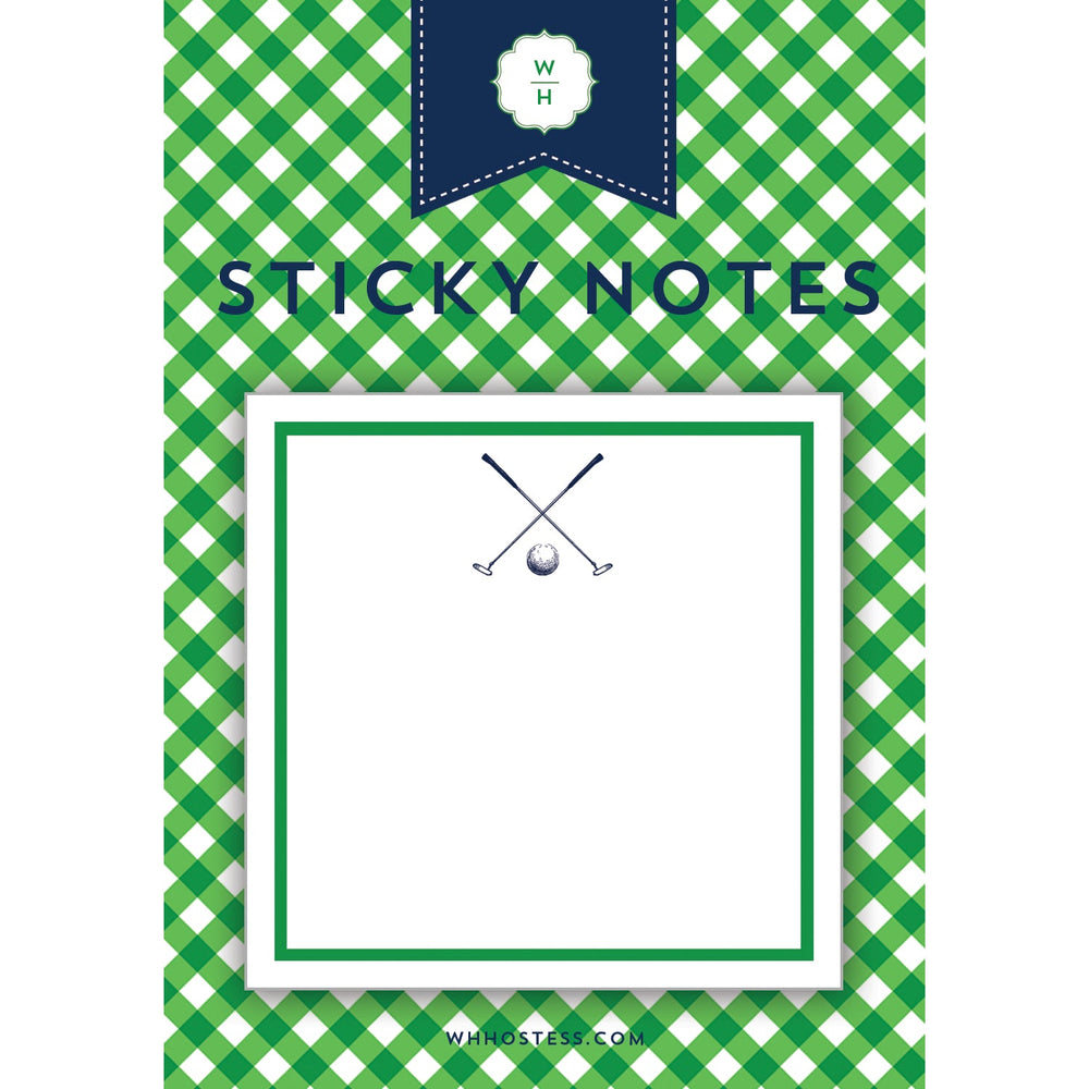 GOLF STICKY NOTES