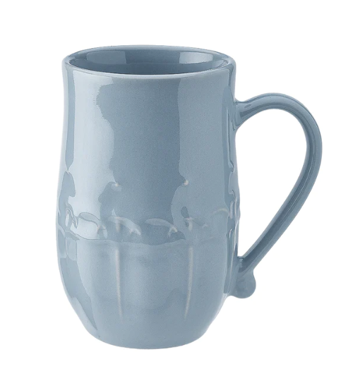 small mug in blue cashmere color