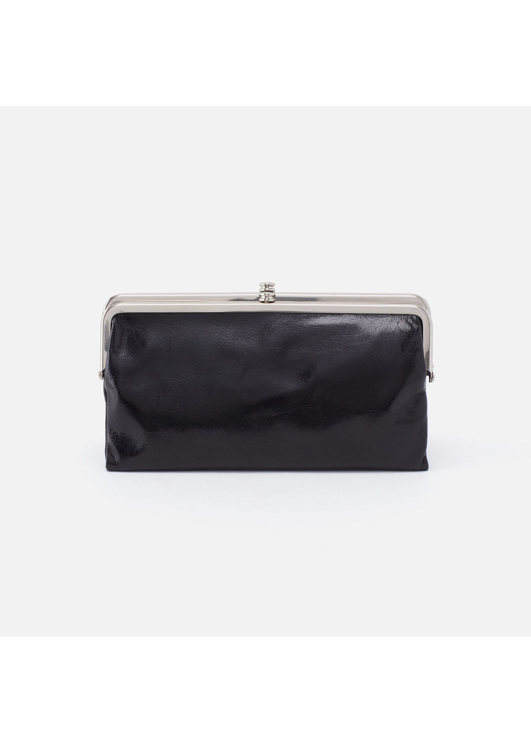 HOBO: LAUREN CLUTCH WALLET IN BLACK