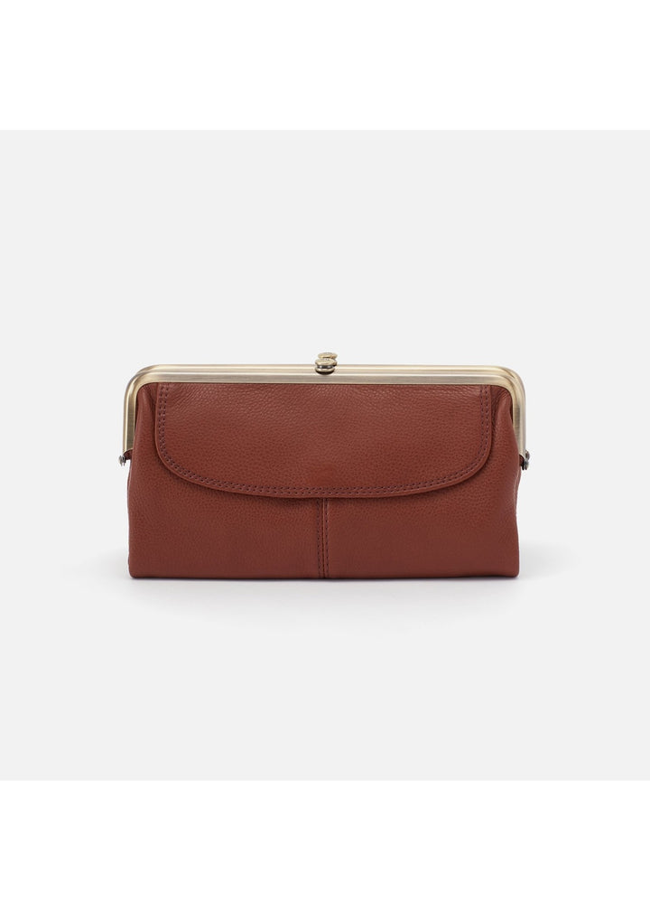 HOBO: LAUREN CLUTCH WALLET IN TOFFEE