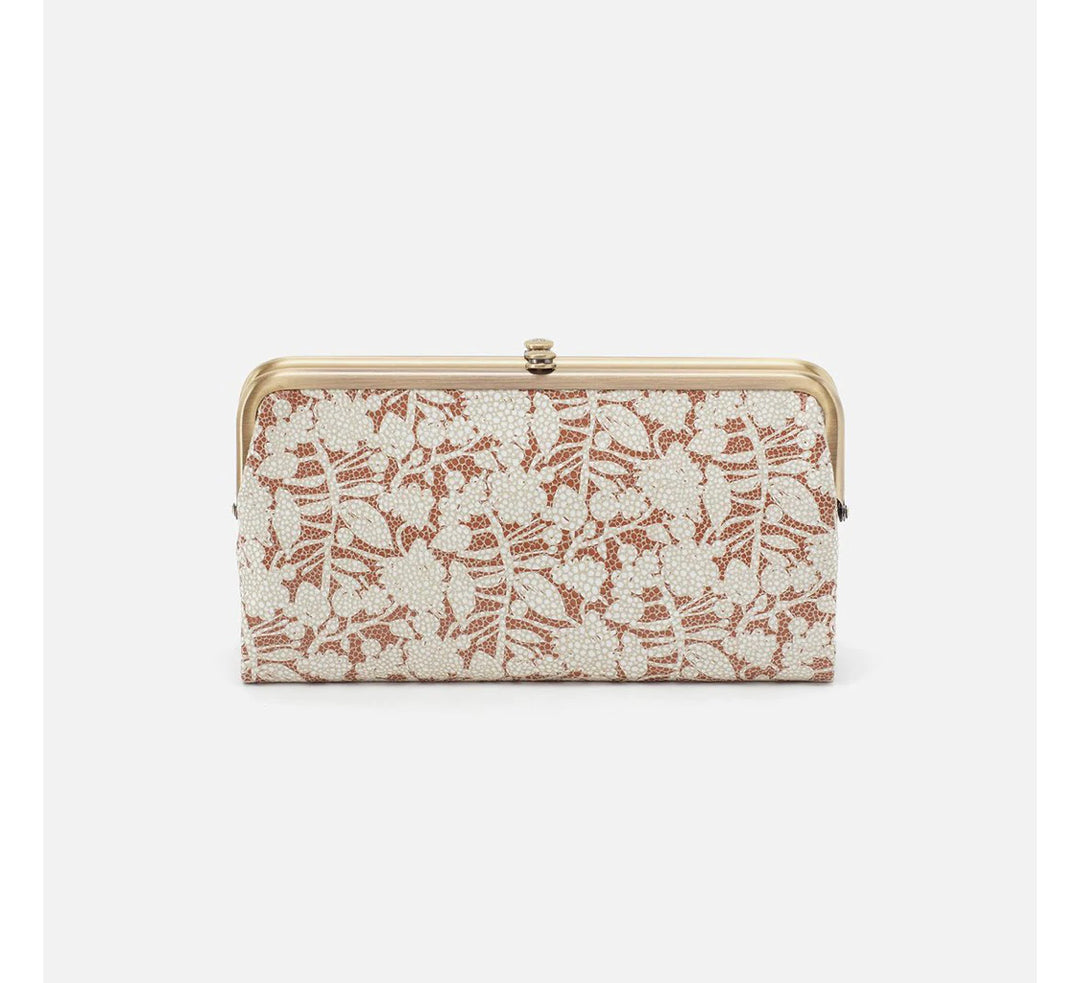 HOBO: LAUREN CLUTCH WALLET IN BOTANICAL BEAUTY