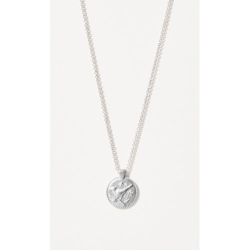 SILVER ALWAYS/CARDINAL SEA LA VIE NECKLACE